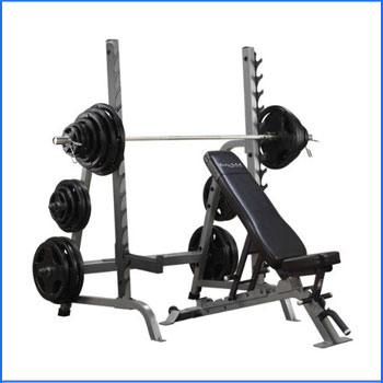 Body Solid SDIB370 Bench Rack Combo