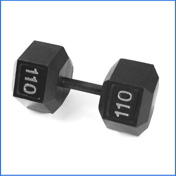 CAP Barbell Cast Iron Hex Dumbbell