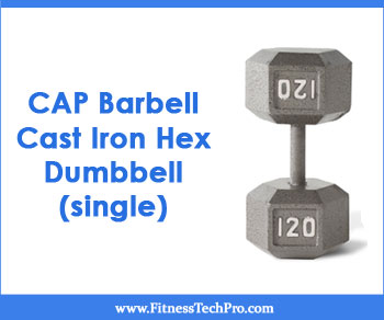 CAP Barbell Cast Iron Hex Dumbbell