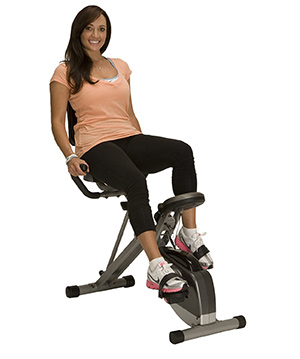 exerpeutic 400xl folding exercise bike