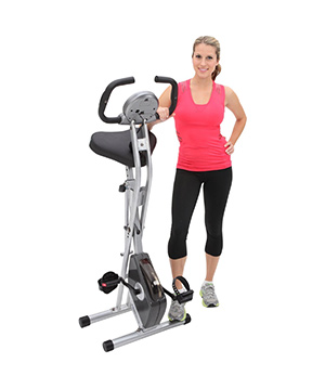 exerpeutic folding exercise bike