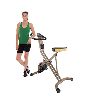 Exerpeutic gold 500 xls folding exercise bike