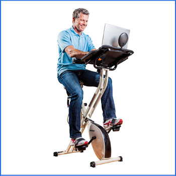 FitDesk v 2.0 Desk Exercise Bike