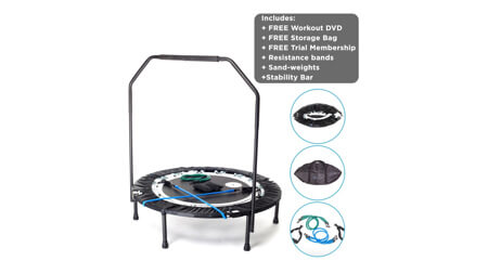 MaXimus Pro Mini Trampoline Best Trampolines