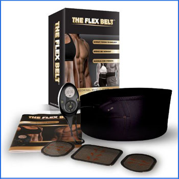 Flex belt abdominal toning belt