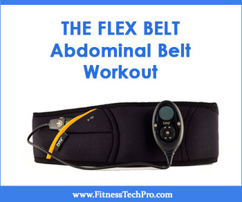 Flex belt abdominal toning belt