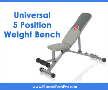Universal 5 Position Weight Bench
