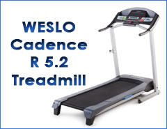 Weslo Cadence R 5.2 Treadmill