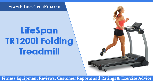LifeSpan TR1200i Folding Treadmill