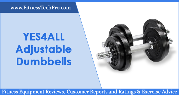 Yes4All Adjustable Dumbbells